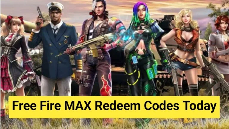 Free Fire MAX Redeem Codes